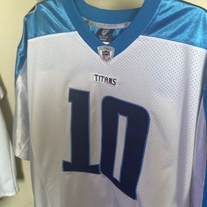 Reebok On Field Official Tennessee Titans jersey — Jake Locker. Size 54 (xxl)